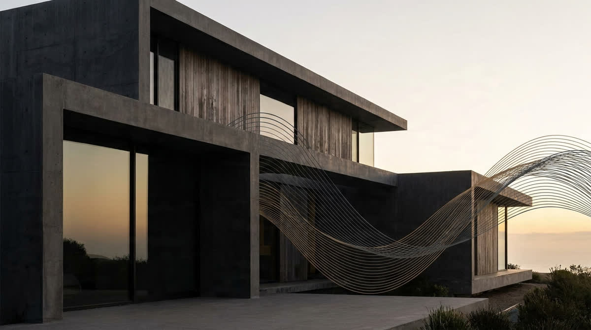 A California home at dawn — home affordability by income calculator