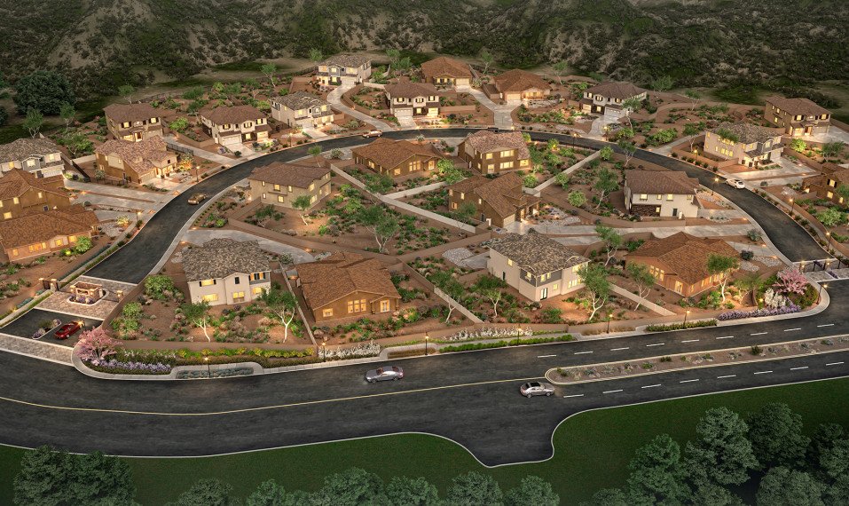 Pacific Royal Oaks luxury homes in Simi Valley